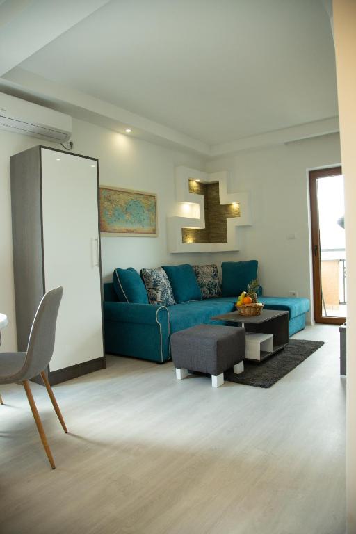 Posezení v ubytování Apartmani borova 2
