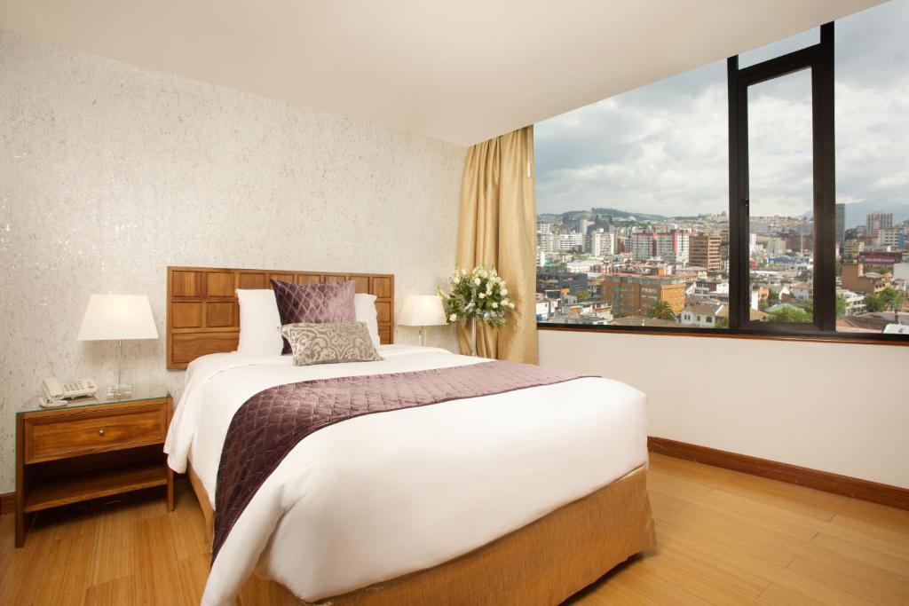 Postel nebo postele na pokoji v ubytování Hotel Rio Amazonas