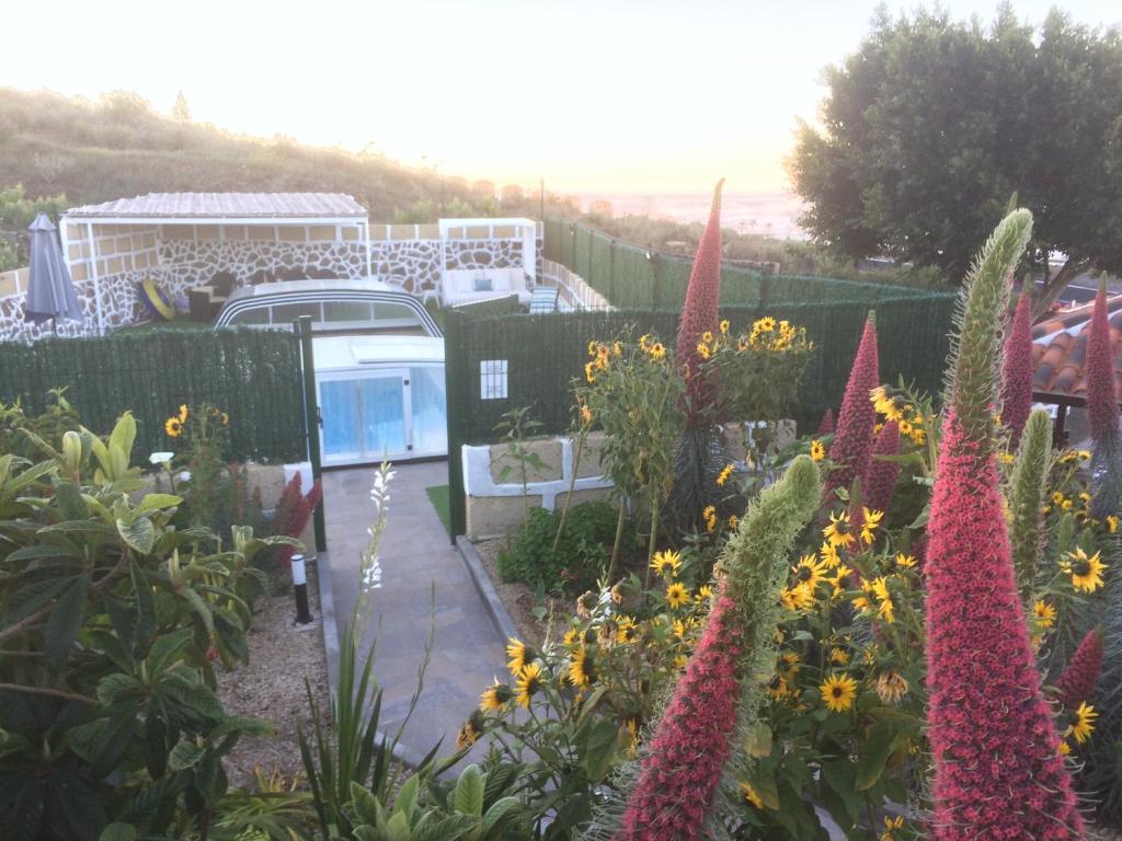 Bazén v ubytování Casa Rural Finca Paraíso. Heated pool nebo v jeho okolí
