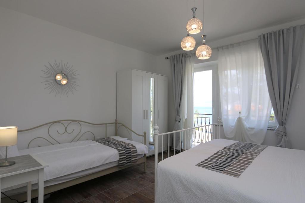 Postel nebo postele na pokoji v ubytování House VAL
