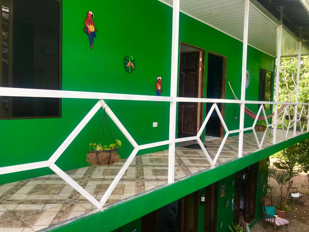 Balkón nebo terasa v ubytování Guest House Pura Vida