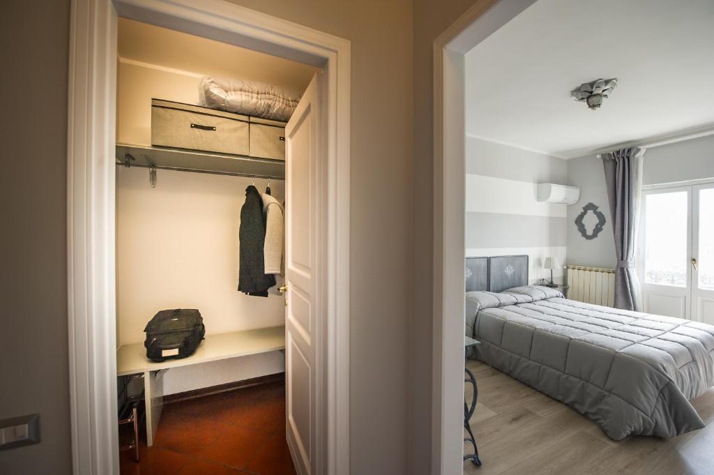 Postel nebo postele na pokoji v ubytování B&B Treinin