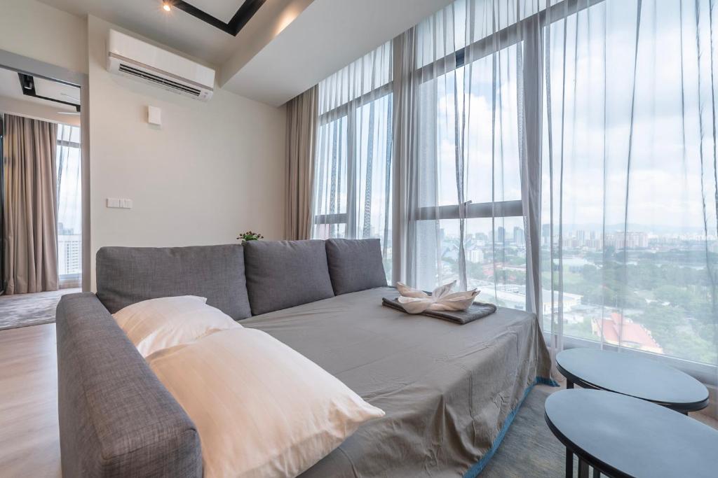 Expressionz KLCC by Wodages - Quad -appartement Met 180 Graden KLCC -weergave