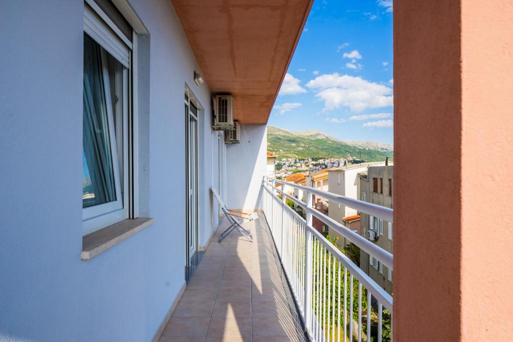 Balkón alebo terasa v ubytovaní Lotus Apartman