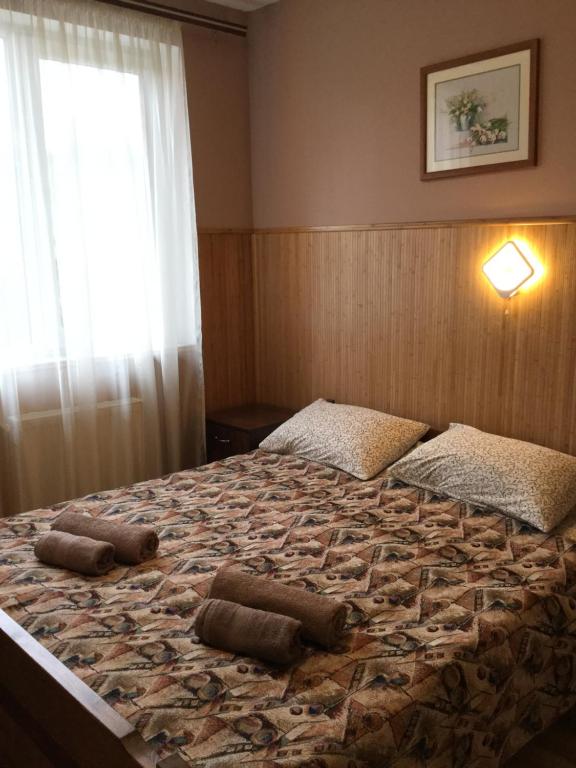 Postel nebo postele na pokoji v ubytování Hotel Fortetsya