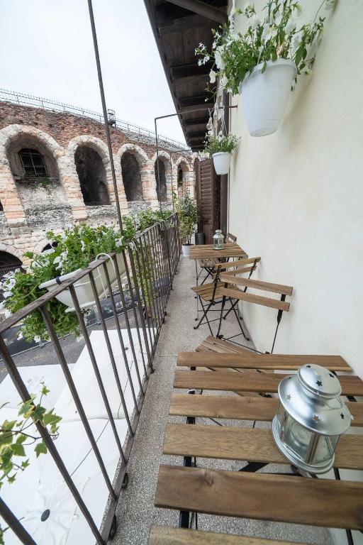 Balkon lub taras w obiekcie Arena Balcony