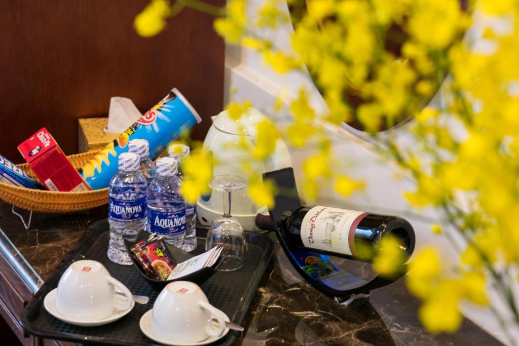 Nápoje v ubytování Hanoi Vision Premium Hotel