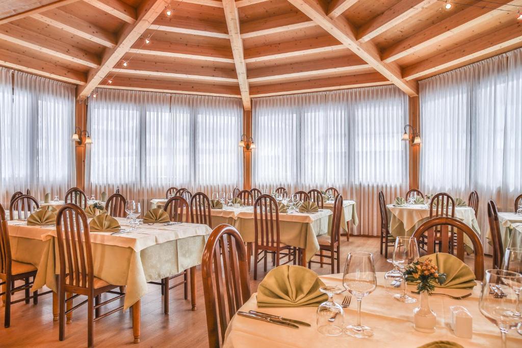 Restaurace v ubytování Hotel Rosa Alpina