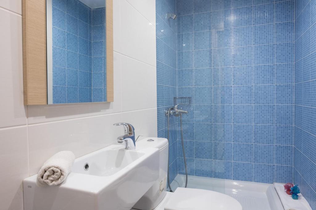 Łazienka w obiekcie Katia Appartment