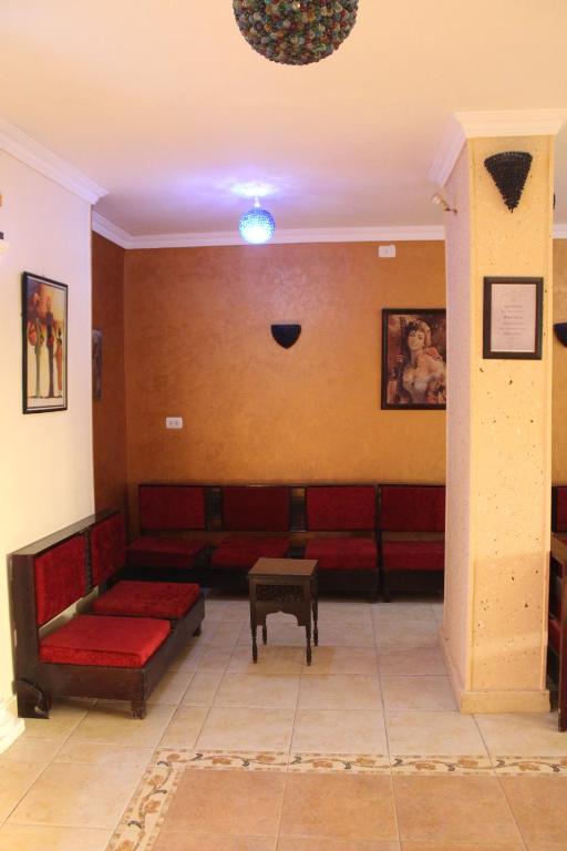Posezení v ubytování Osiris Hotel Cairo