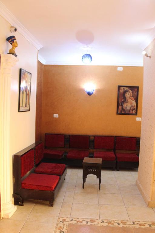 Posezení v ubytování Osiris Hotel Cairo