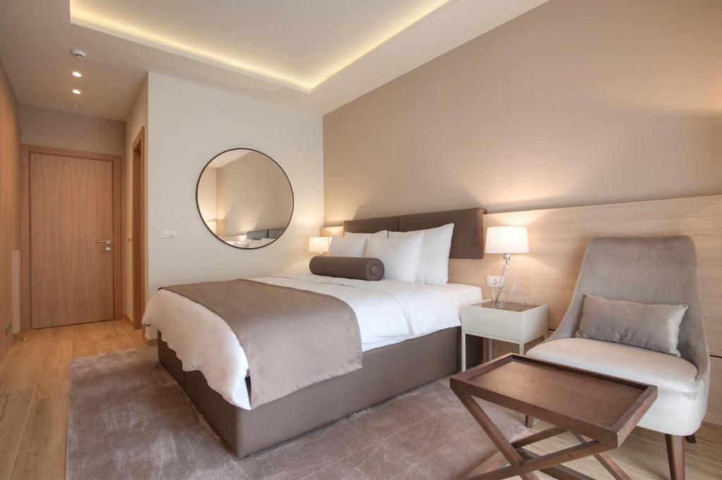 Postel nebo postele na pokoji v ubytování Hotel Vela