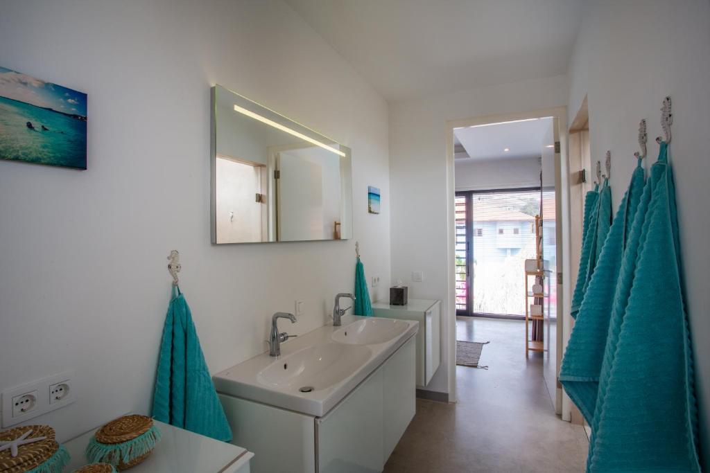 Koupelna v ubytování La Royal Penthouse Apartment Jan Thiel