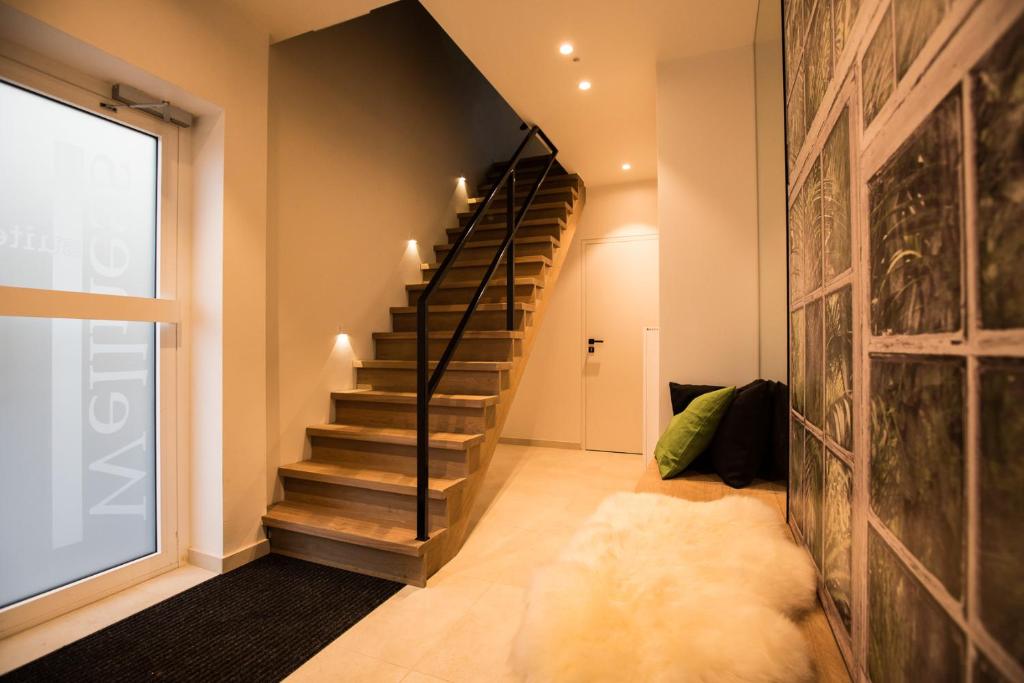 Postel nebo postele na pokoji v ubytování Wellness Hasselt B&B