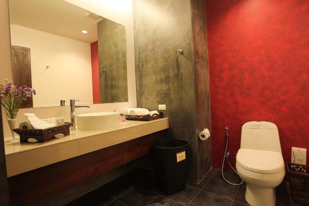 Koupelna v ubytování Le Patta Resort & Hotel Chiang Rai
