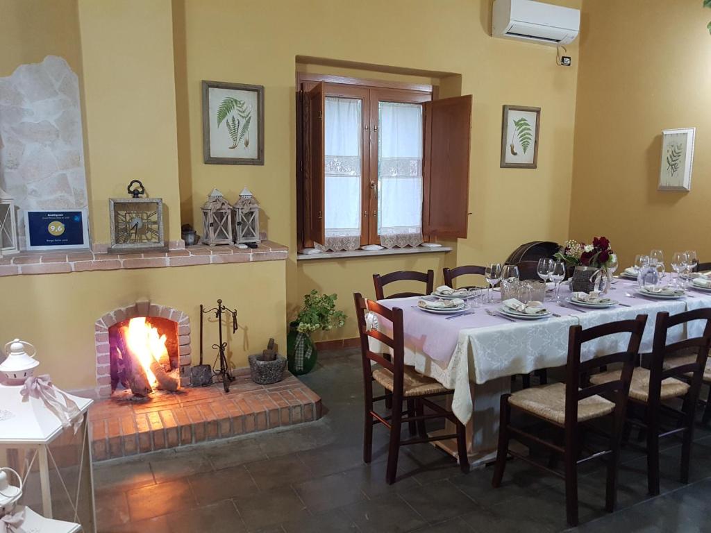 Restaurace v ubytování Borgo Santa Lucia