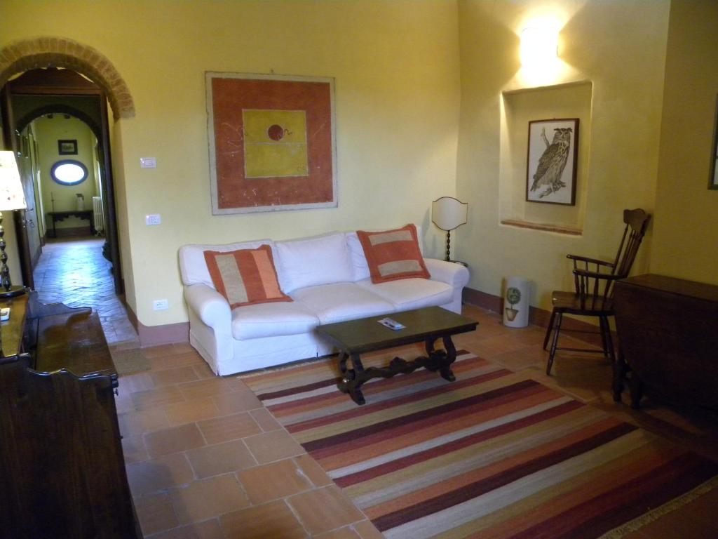 Część wypoczynkowa w obiekcie Torraccia di Chiusi Agriturismo Relais