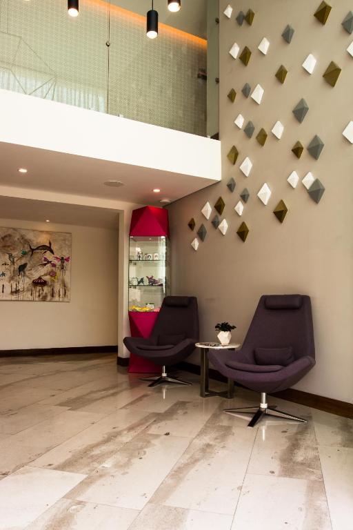 Posezení v ubytování FCH Hotel Providencia