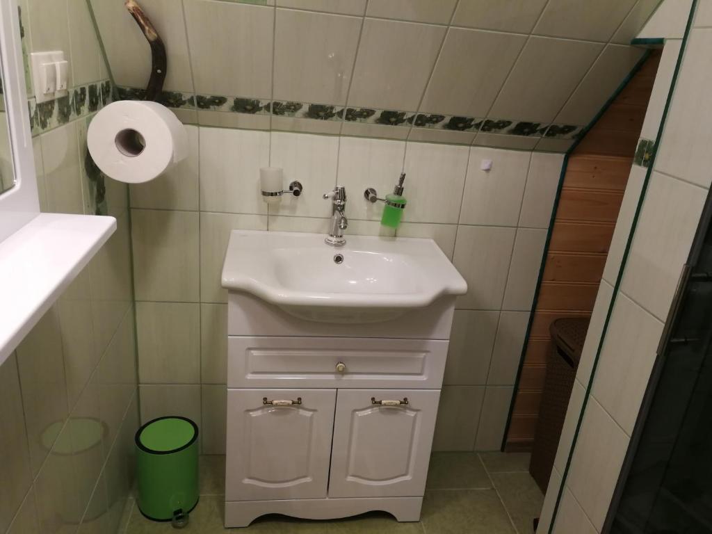 Koupelna v ubytování Kukka Holiday House