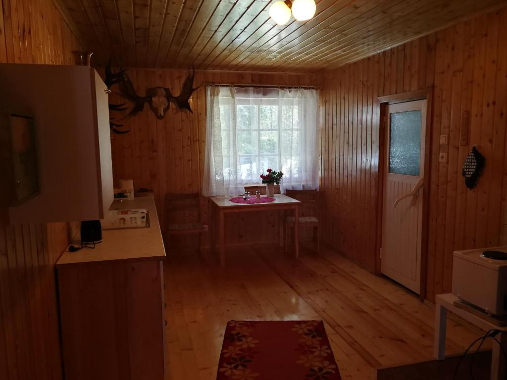 Kuchyň nebo kuchyňský kout v ubytování Kukka Holiday House