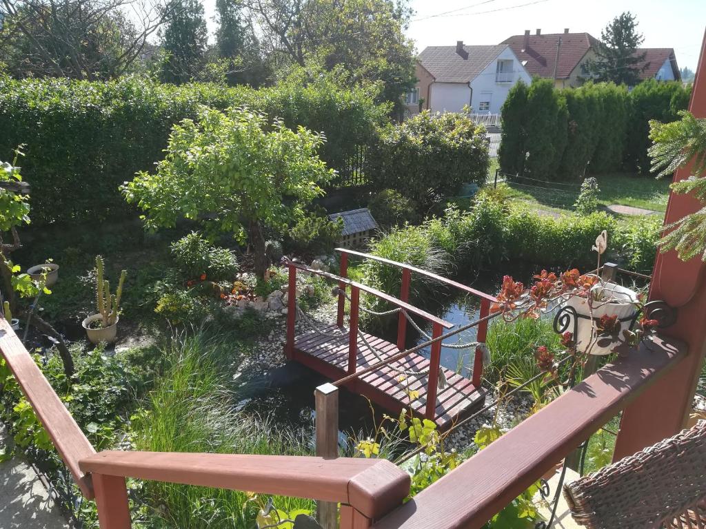 Zahrada ubytování Marianna Apartman