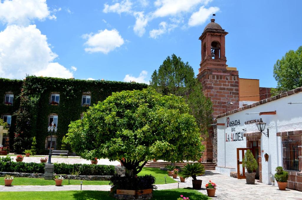 Zahrada ubytování Posada de la Aldea