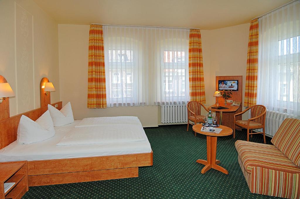 Hotel Stadt Löbau - ダブルルーム