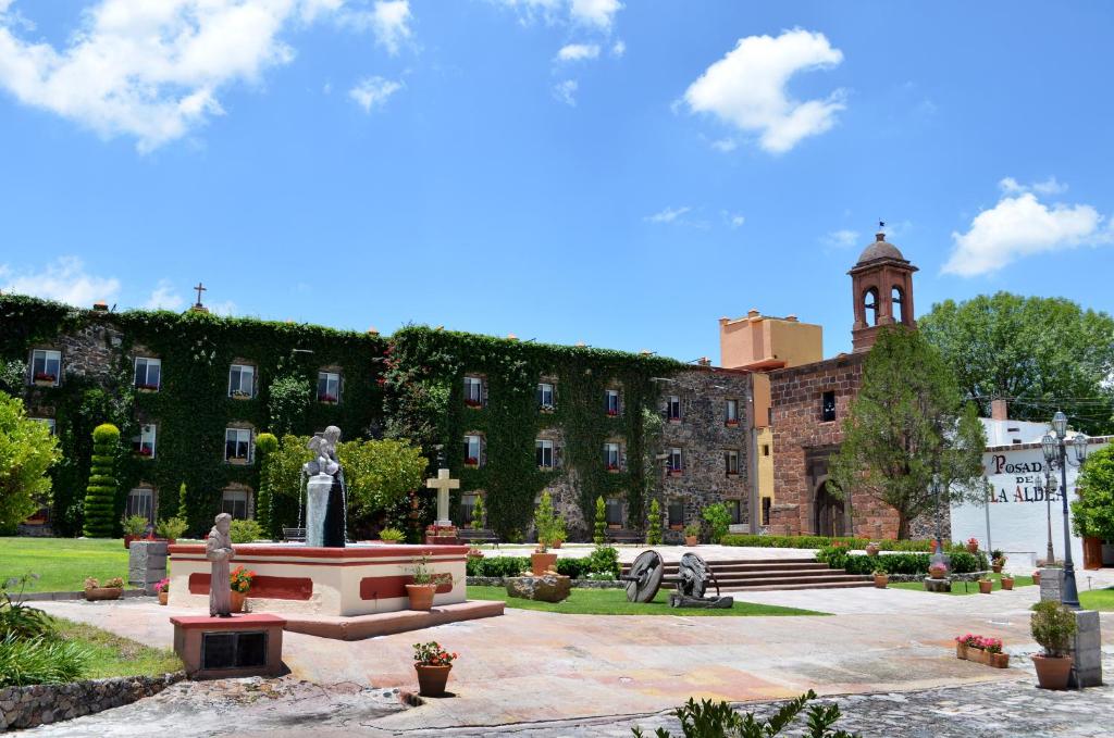 Zahrada ubytování Posada de la Aldea