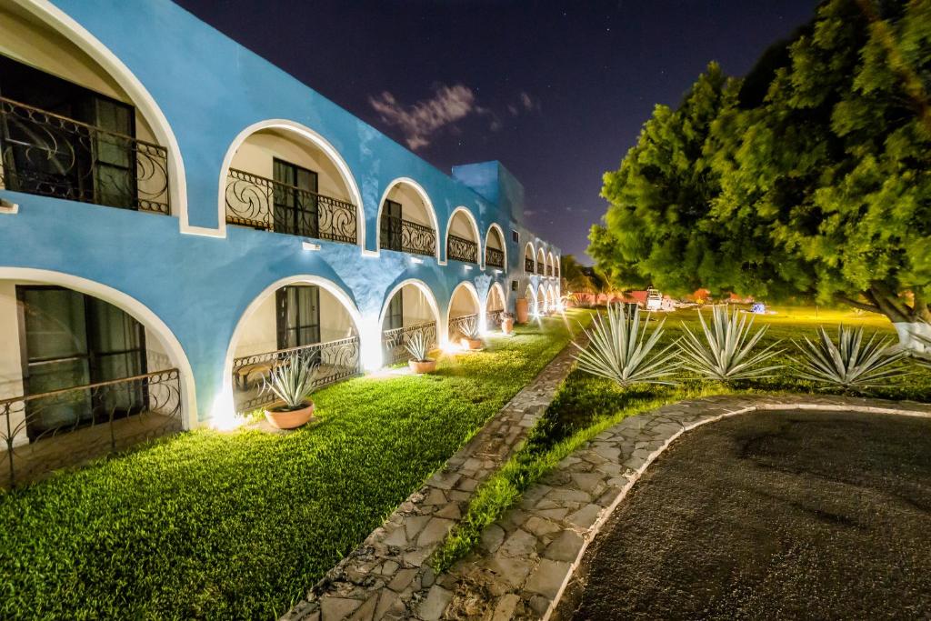 Zahrada ubytování Hacienda Inn Aeropuerto