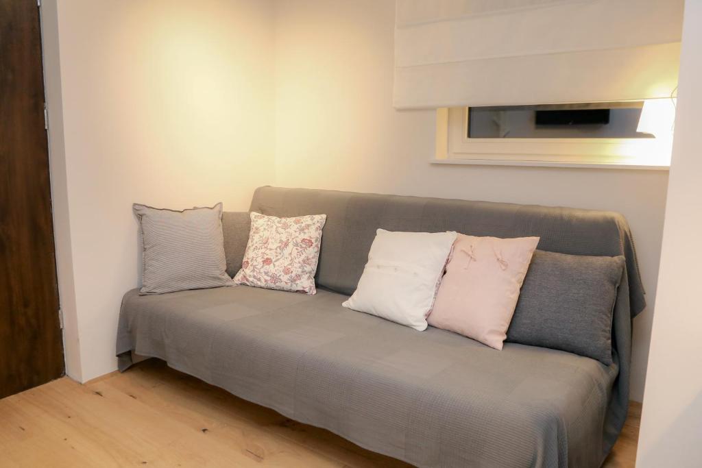 Posezení v ubytování Apartments Alteri Domi