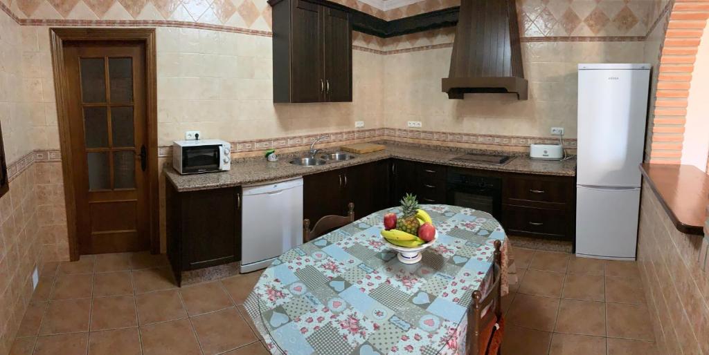 Kuchnia lub aneks kuchenny w obiekcie El Rincón de Caminito del Rey