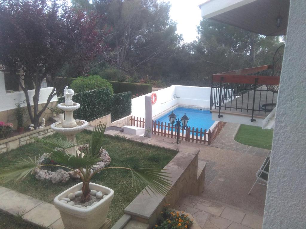 Bazén v ubytování VILLA GARDEN nebo v jeho okolí