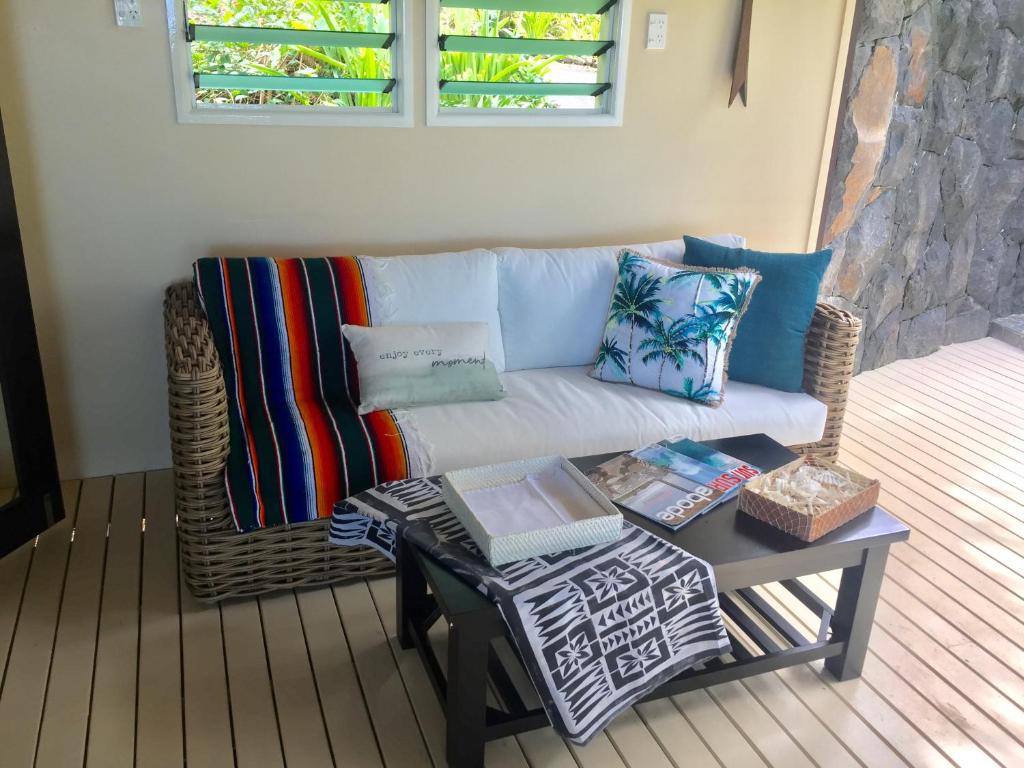 Posezení v ubytování Seabreeze Resort Samoa – Exclusively for Adults