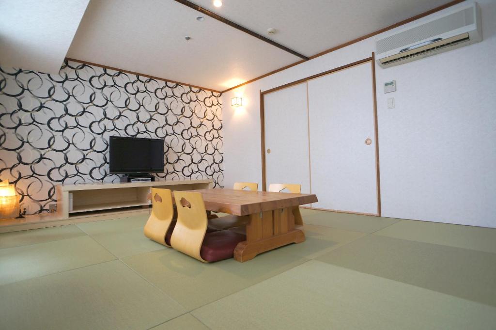 Green Rich Hotel Kagoshima Tenmonkan - Habitación De Estilo Japonés
