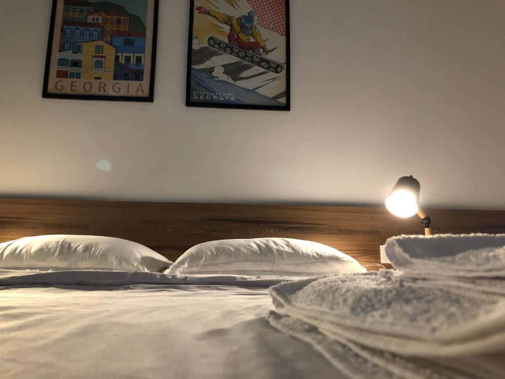Postel nebo postele na pokoji v ubytování Citro Villa