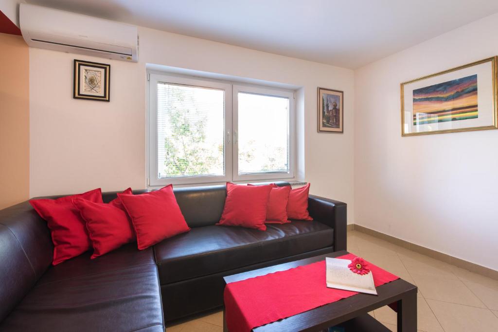 Posezení v ubytování Apartment Josip Malin