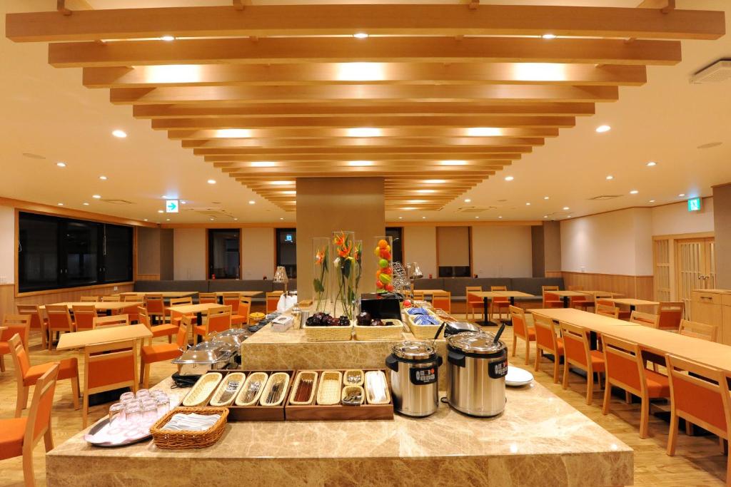 Restaurace v ubytování T Hotel Ryuoo