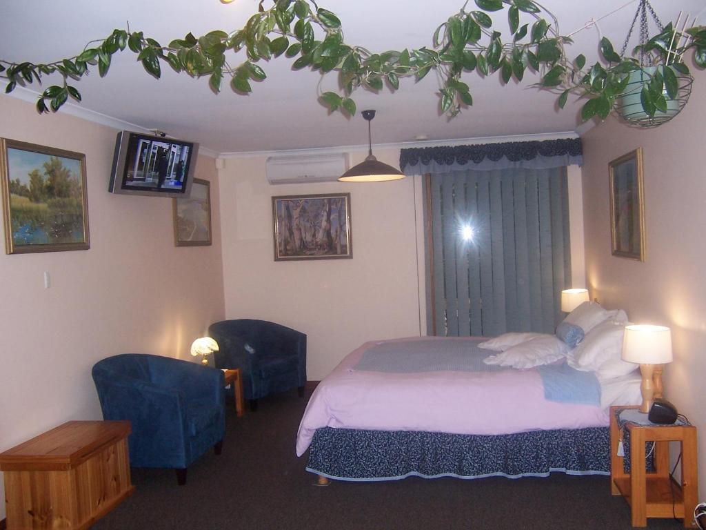 Postel nebo postele na pokoji v ubytování Adelaide Hills B&B Accommodation