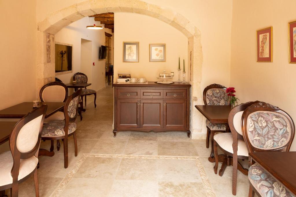 Posezení v ubytování Phaedra Suites