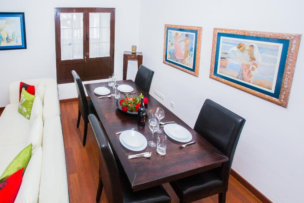 A seating area at Casa Lola