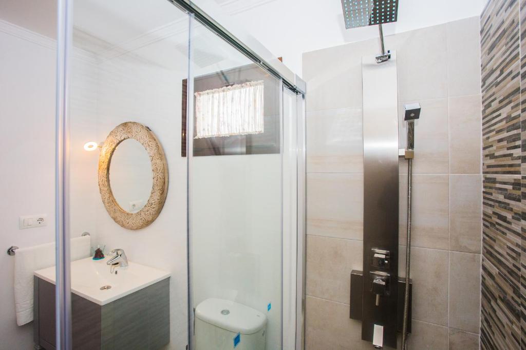 A bathroom at Casa Lola
