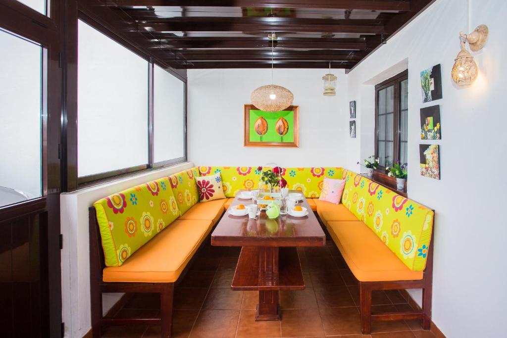 A seating area at Casa Lola