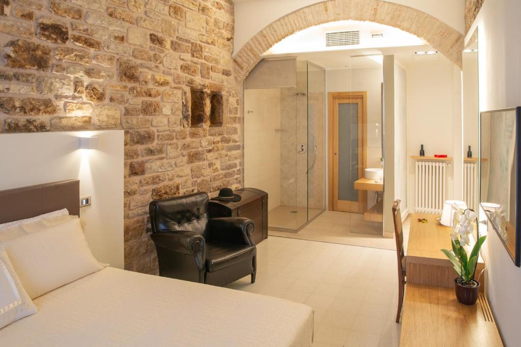 Postel nebo postele na pokoji v ubytování Portica10 Assisi