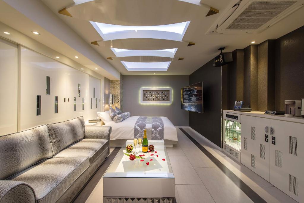 Posezení v ubytování HOTEL Dior7