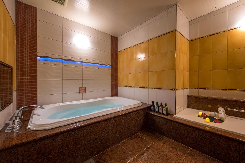 Koupelna v ubytování HOTEL Dior7