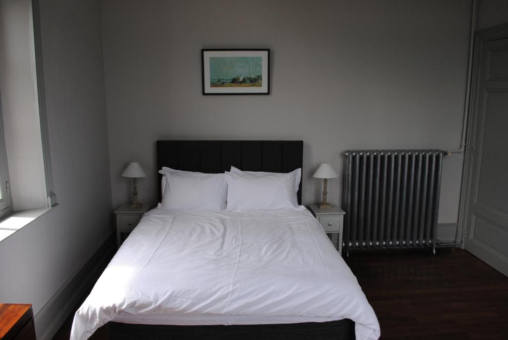 Letto o letti in una camera di Chateau Mezger
