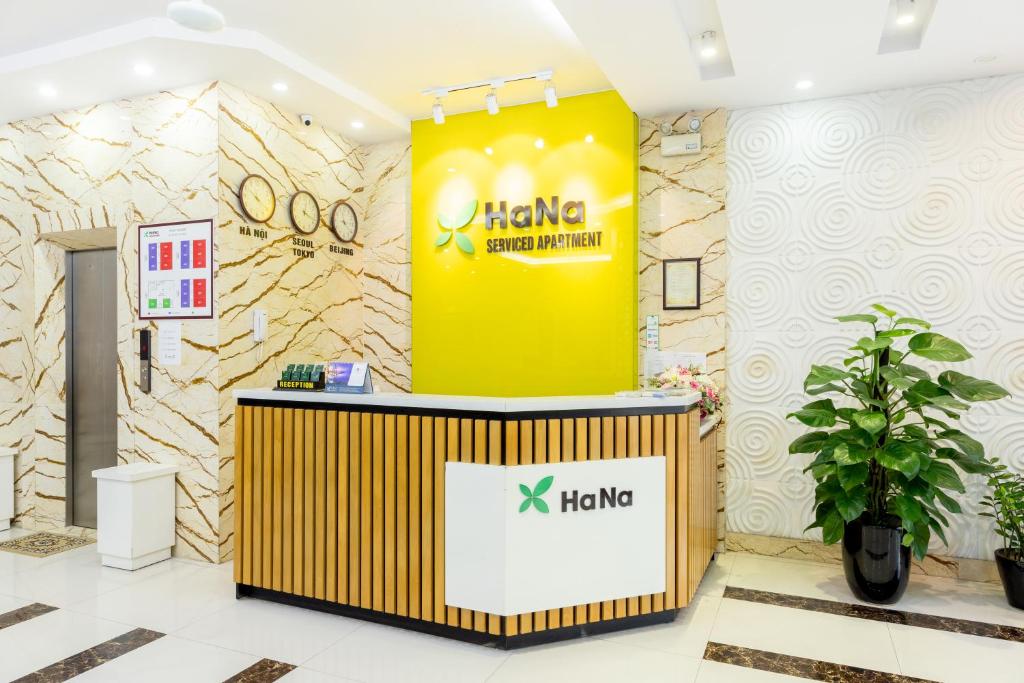 Vstupní hala nebo recepce v ubytování Hana 1 Apartment & Hotel Bac Ninh
