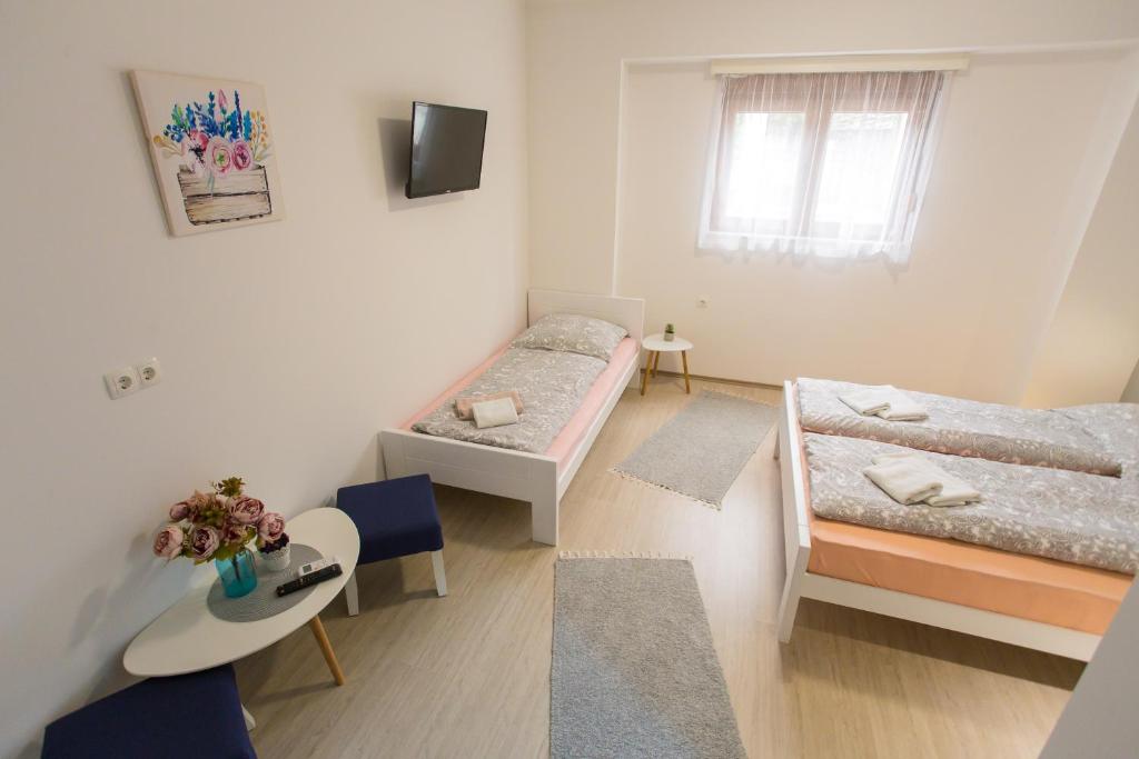 TV a/nebo společenská místnost v ubytování Guest House Stari