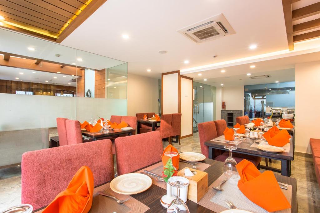 Posezení v ubytování Hotel Kutumba