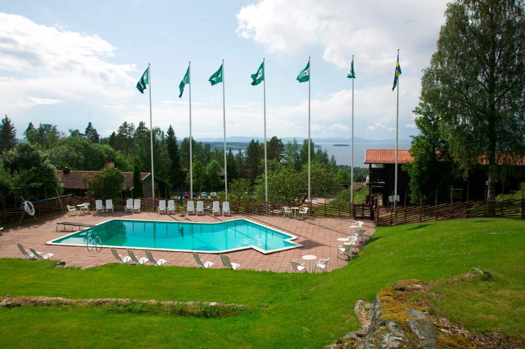 Bazén v ubytování Green Hotel nebo v jeho okolí
